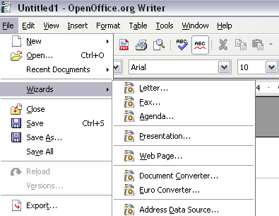 Création d'un modèle - Apache OpenOffice Wiki