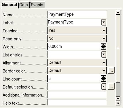 Creating a database form - Apache OpenOffice Wiki