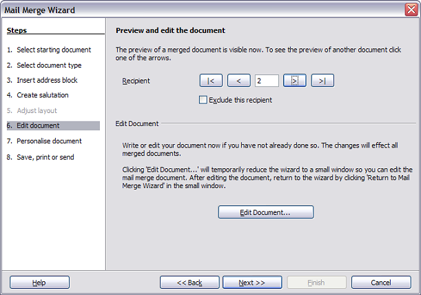 Using the Mail Merge Wizard to create a form letter - Apache OpenOffice Wiki