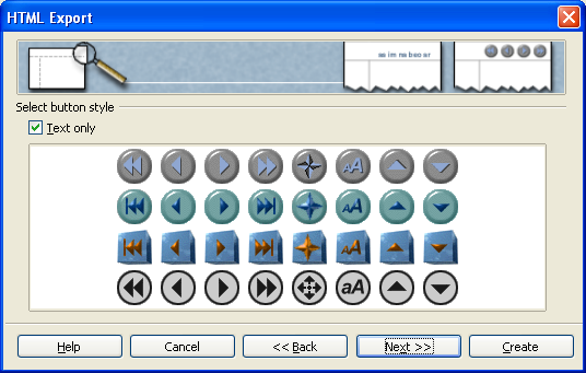 Figure 20: dialog box: buttons