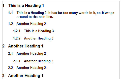 Defining a hierarchy of headings - Apache OpenOffice Wiki