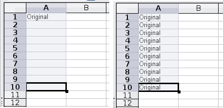 openoffice conditional formatting drag and drop
