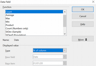 Solution with a Pivot Table - Apache OpenOffice Wiki
