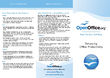 OpenOffice.org New Version 3.4 beta-Flyer, Aussenseite