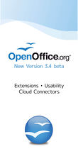 OpenOffice.org New Version 3.4 beta-Poster