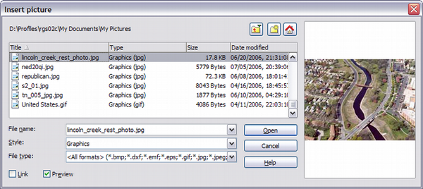 Insert Picture Dialog - Apache OpenOffice Wiki