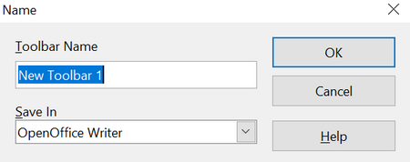Creating a New Toolbar - Apache OpenOffice Wiki
