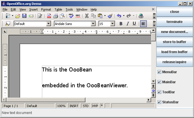 The OOoBean by Example - Apache OpenOffice Wiki