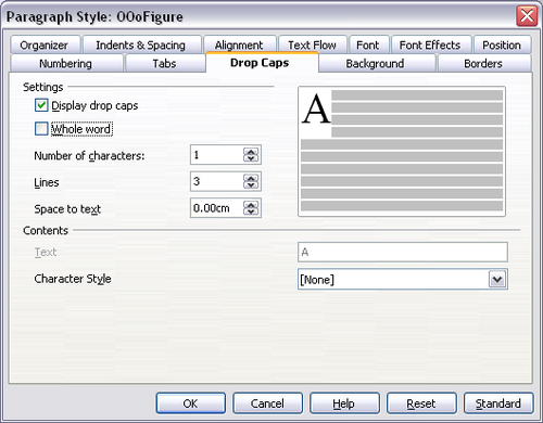 Working with paragraph styles - Apache OpenOffice Wiki