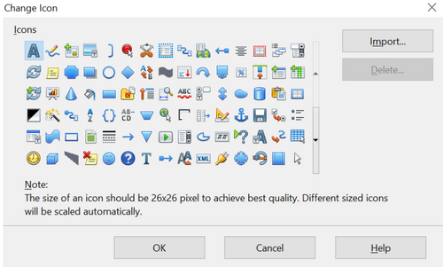 Choosing Icons for Toolbar Commands - Apache OpenOffice Wiki